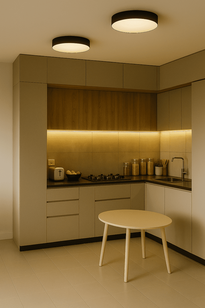 L-SHAPE HPL KITCHEN