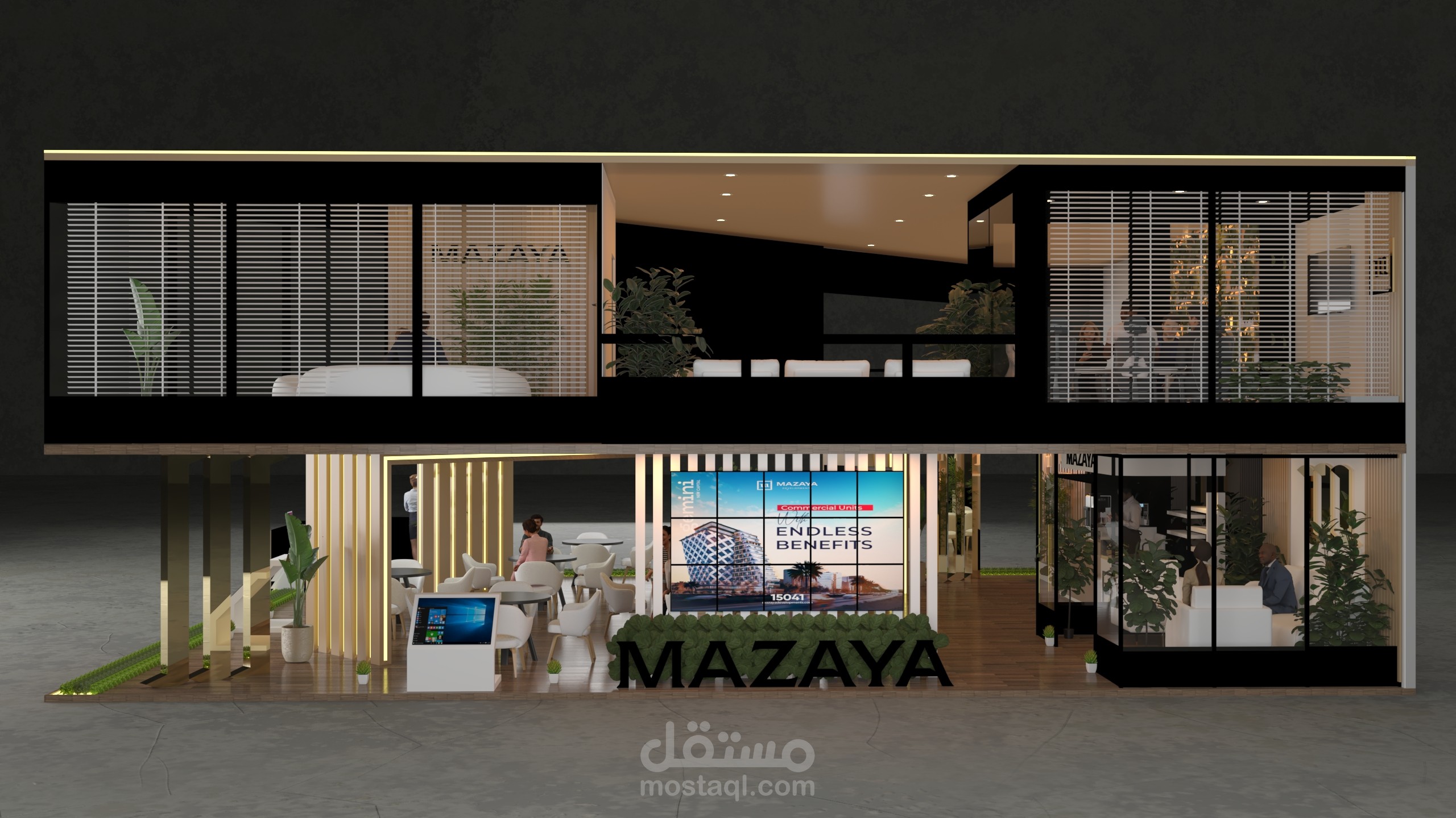 Booth Mazaya