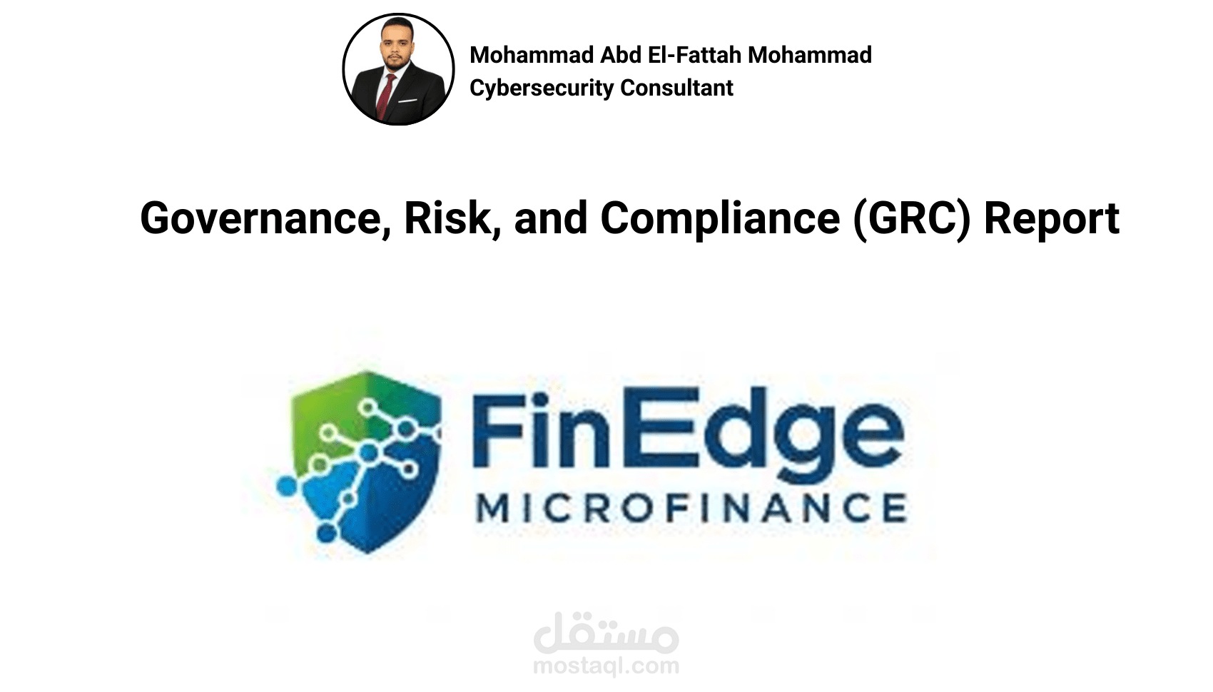 حوكمة وأمن سيبراني (GRC) |  ISO 27001 والامتثال المصرفي
