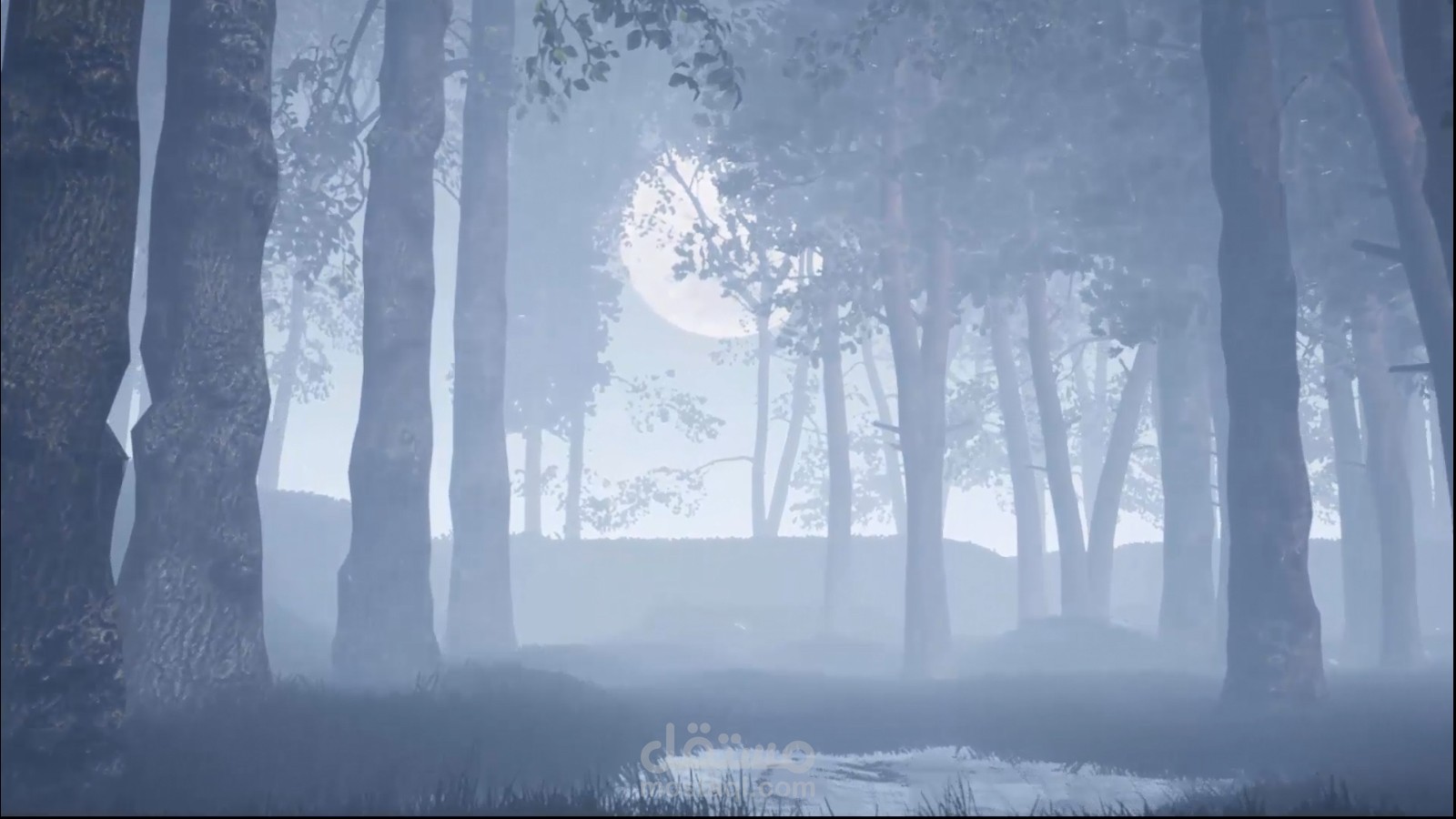 Horror forest in Unreal Engine