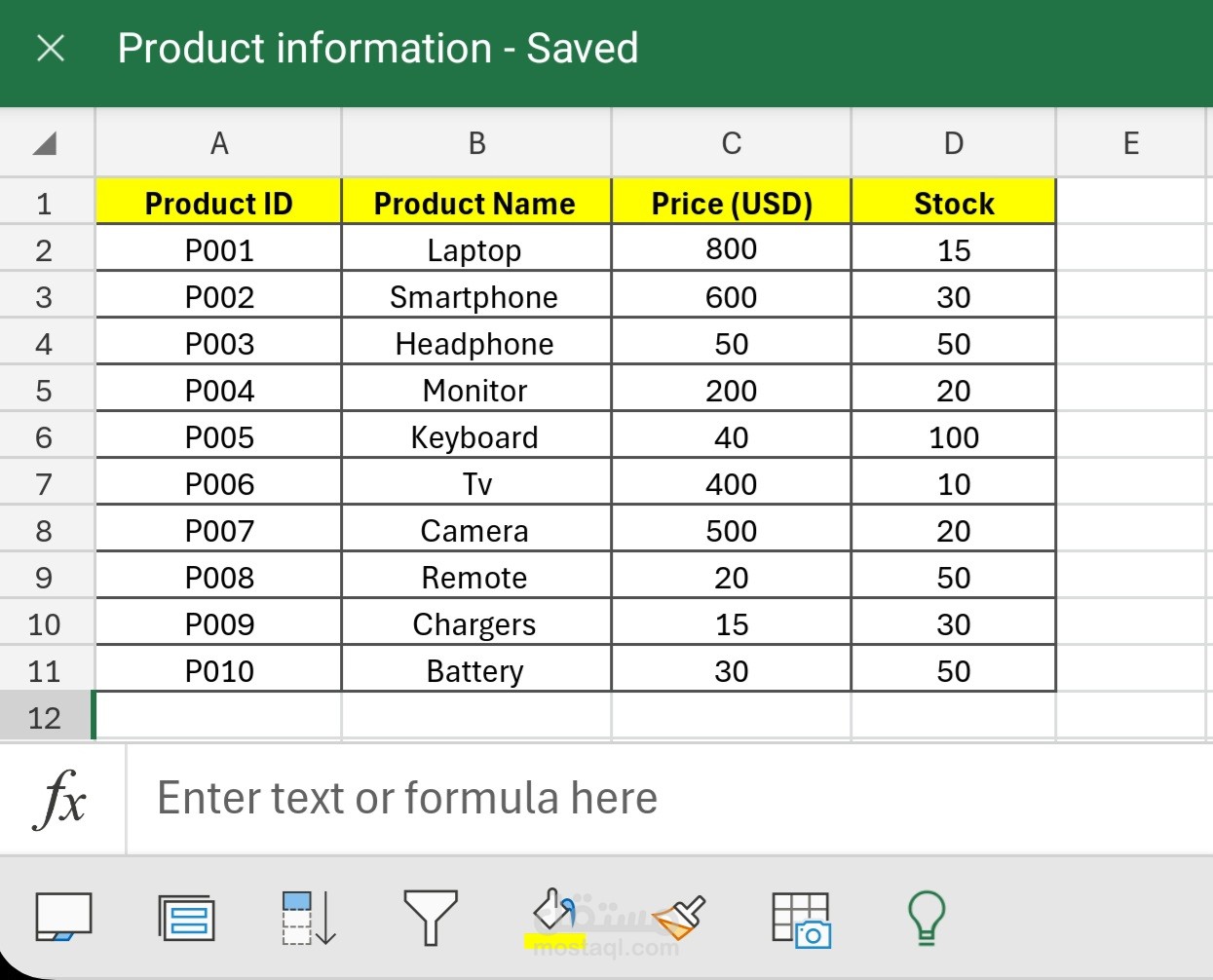 PDF to Excel Data Conversion