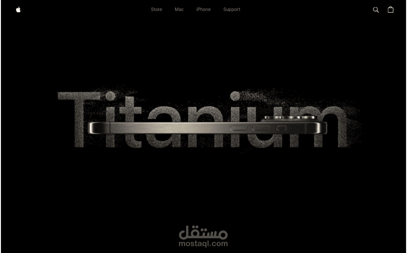 iPhone 15 Landing Page Clone