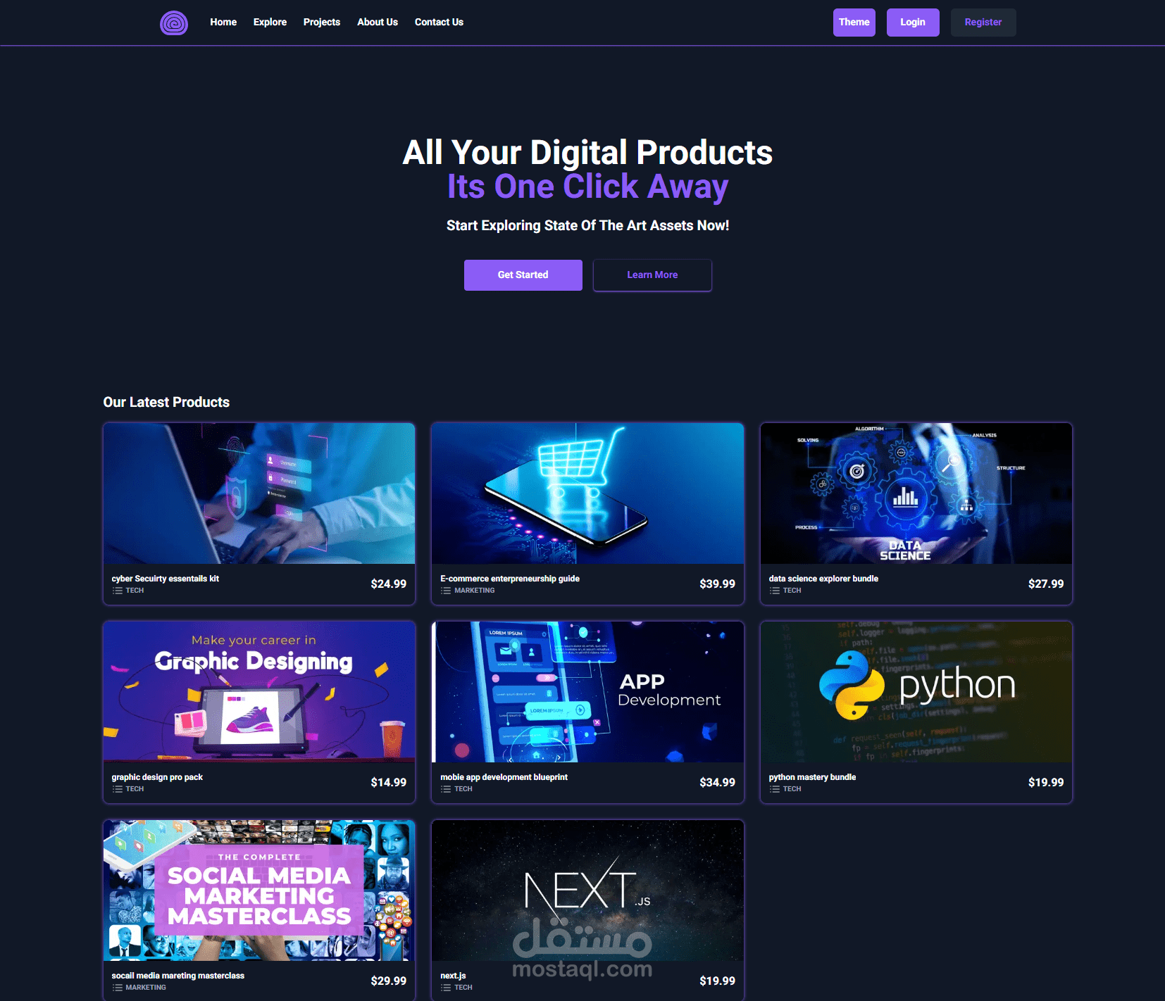 Digital Courses Platform