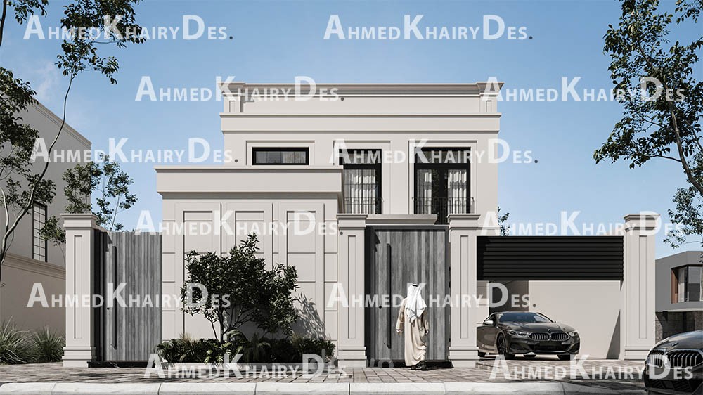 Villa Exterior Design – Saudi Arabia
