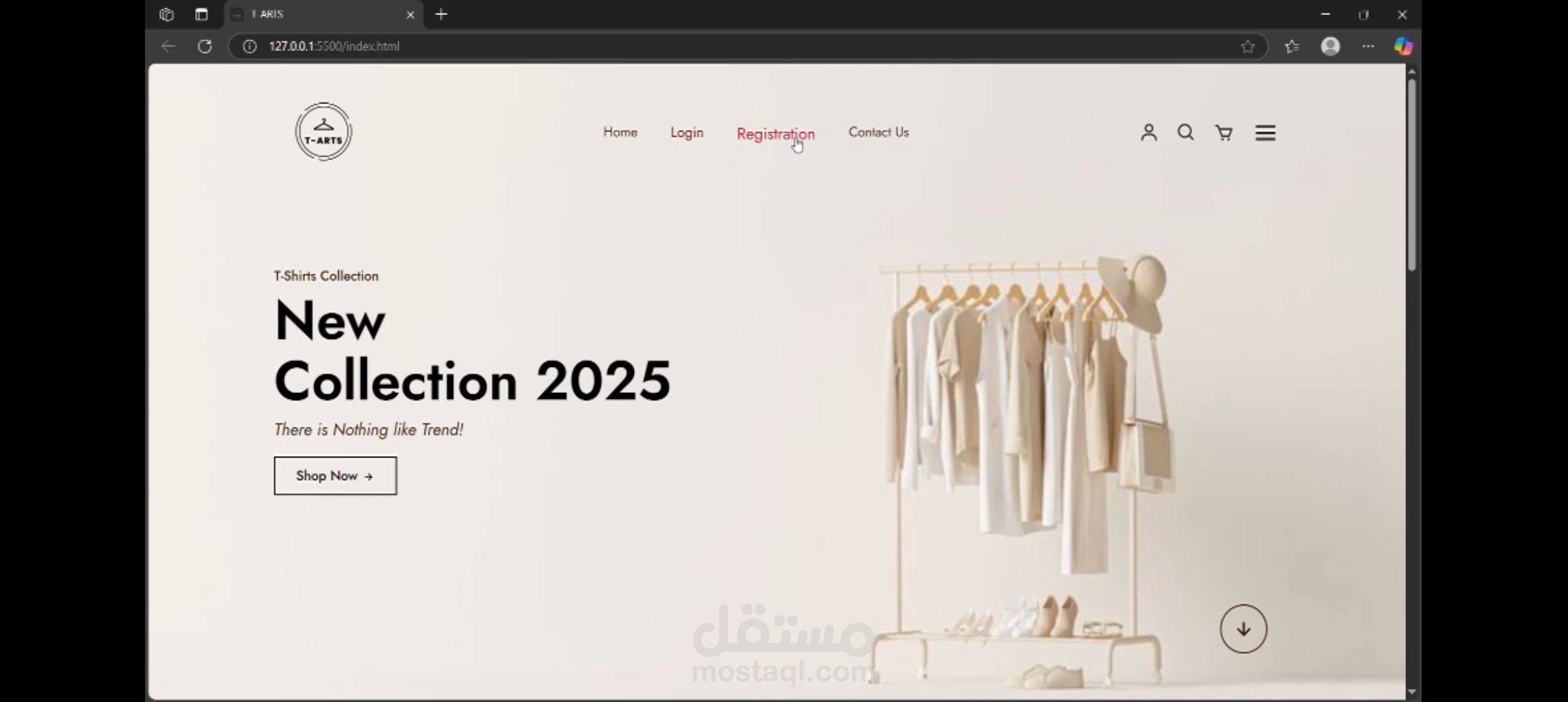 Clothing site