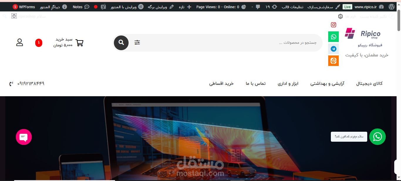 بناء منصة آمنة وسریعة لبیع الملفات عبر الإنترنت (RIPICO)