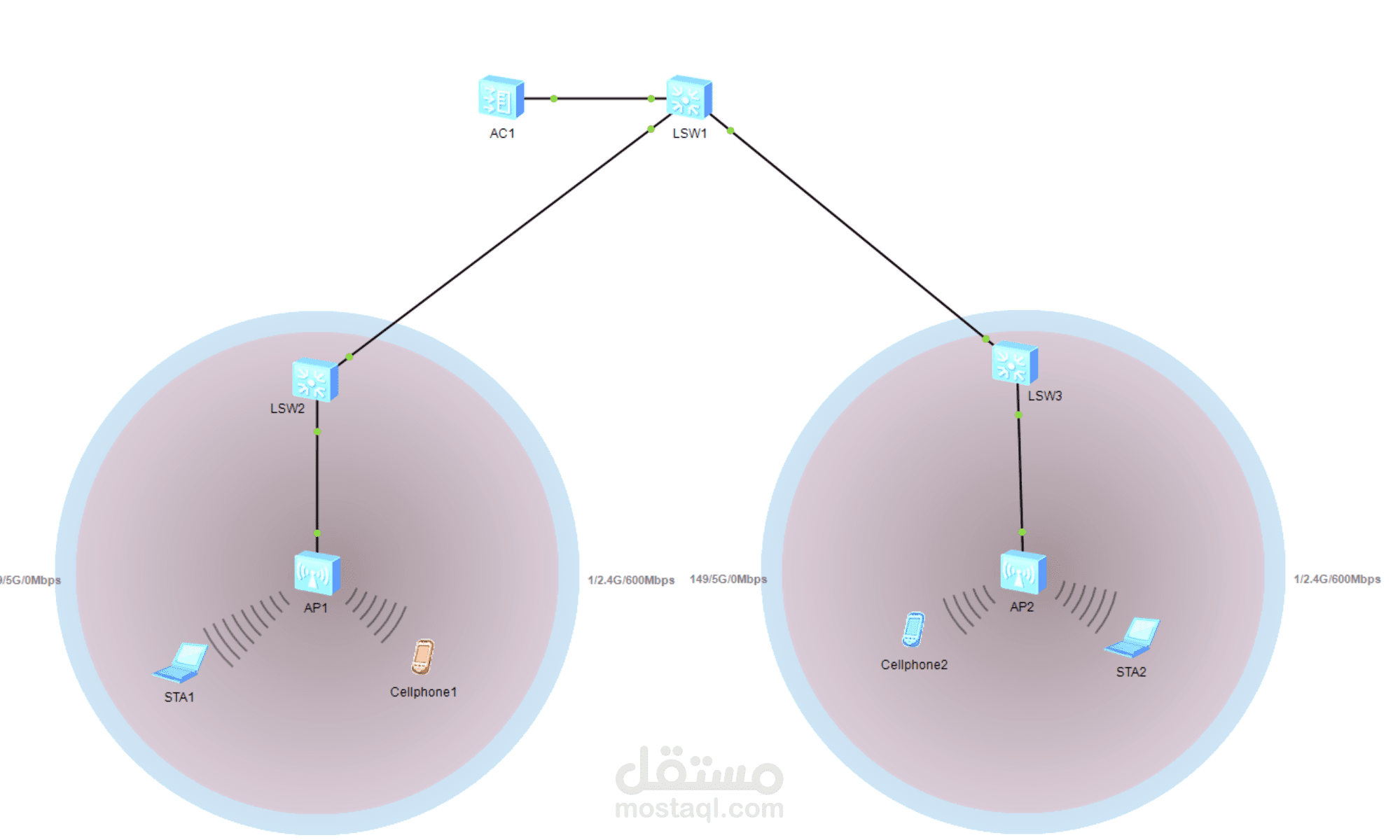Design and Implementation of a Wireless Network
