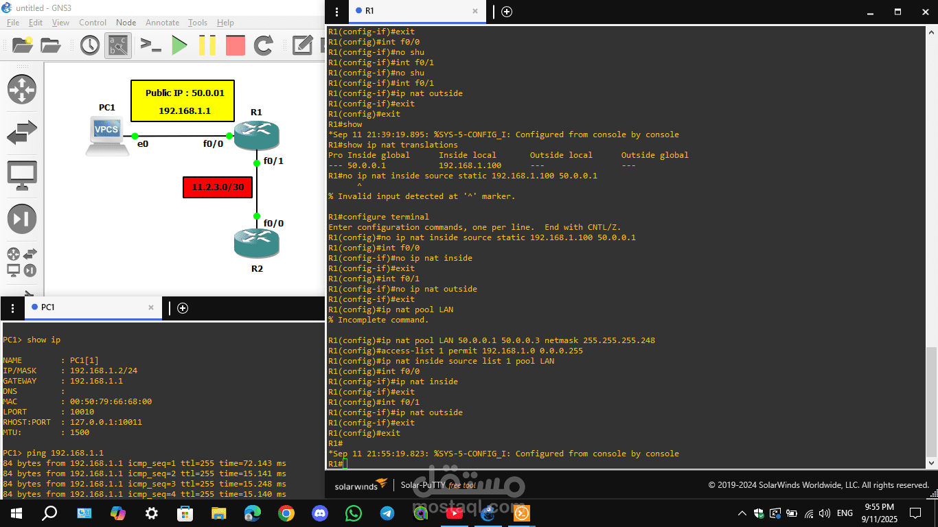 OSPF Testing