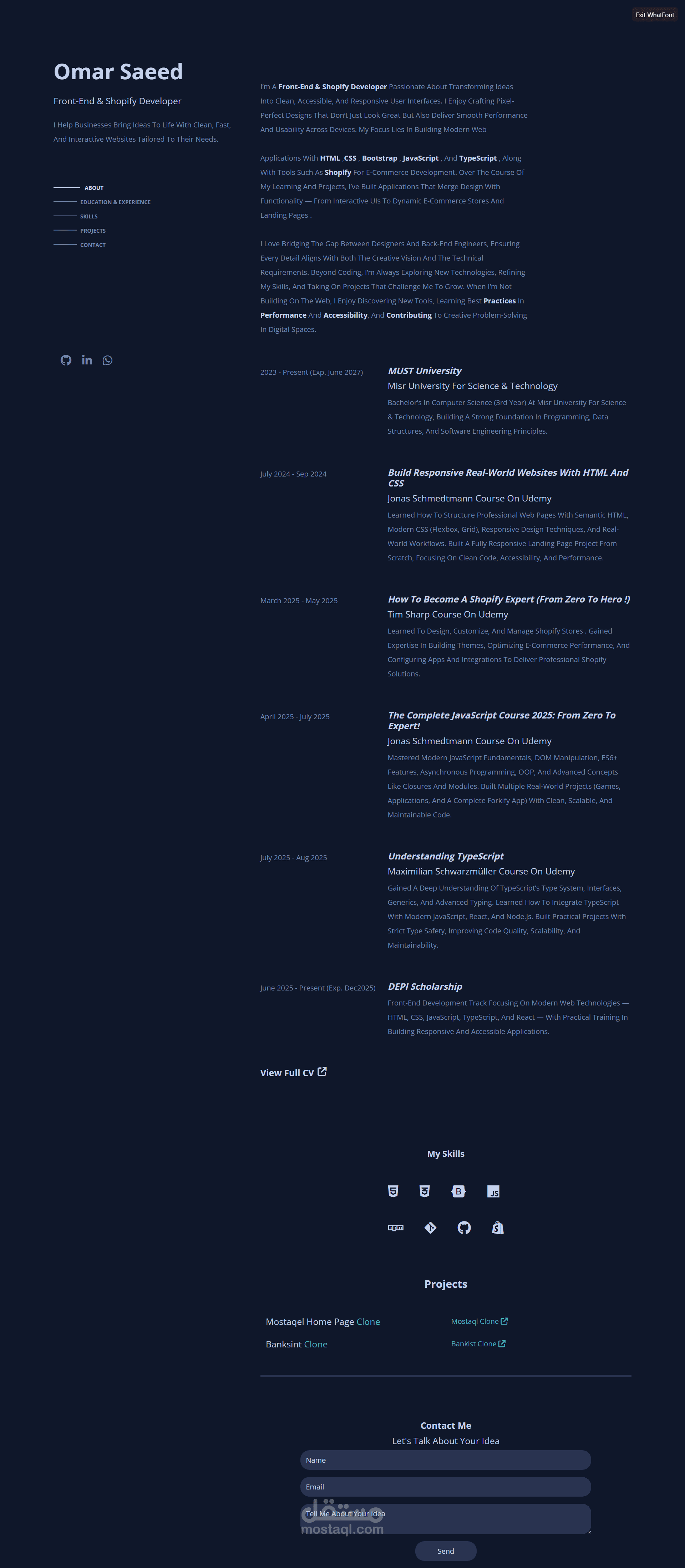 my portfolio