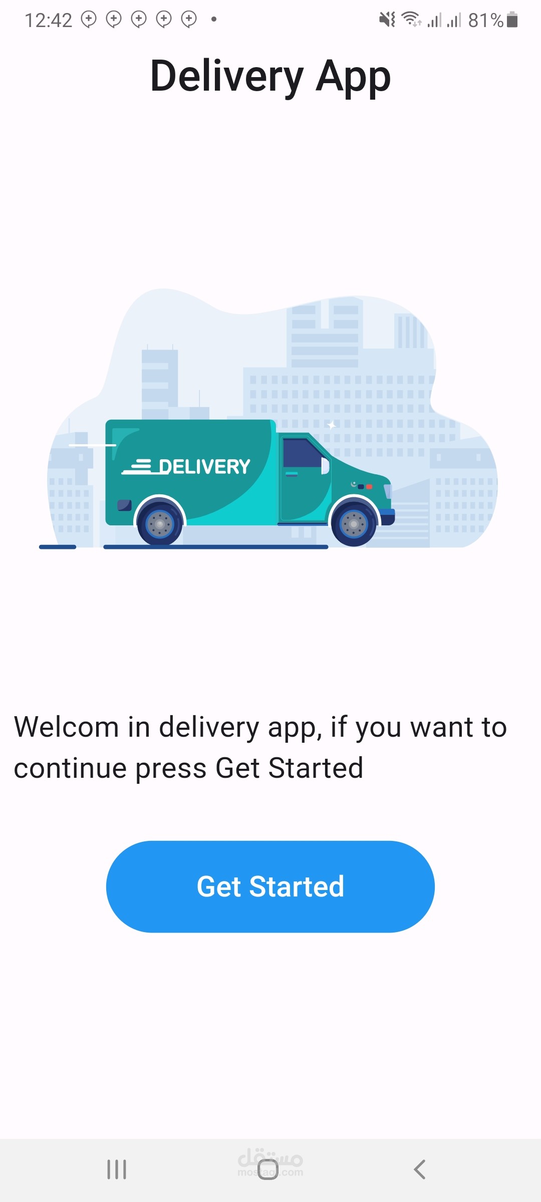 Delivery app