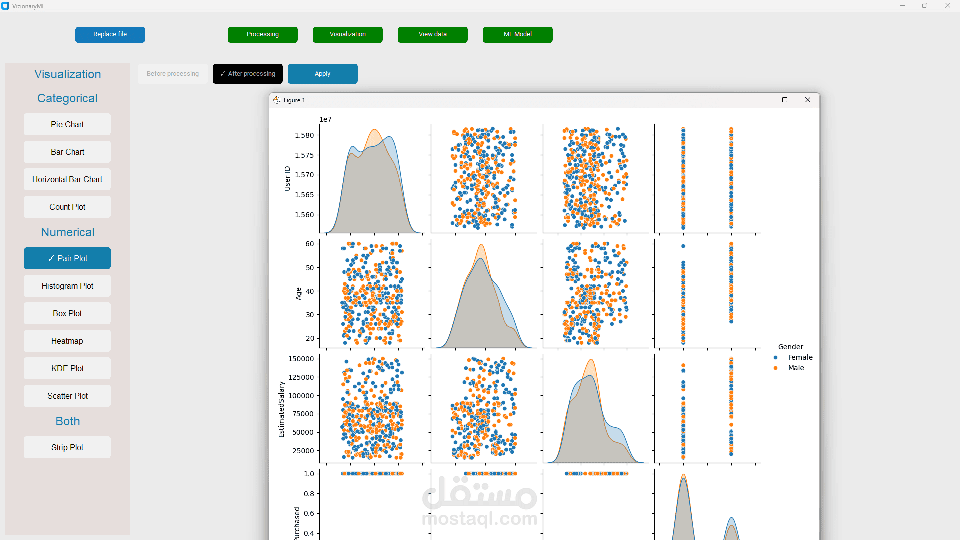 Interactive ML & Data Preprocessing Web App