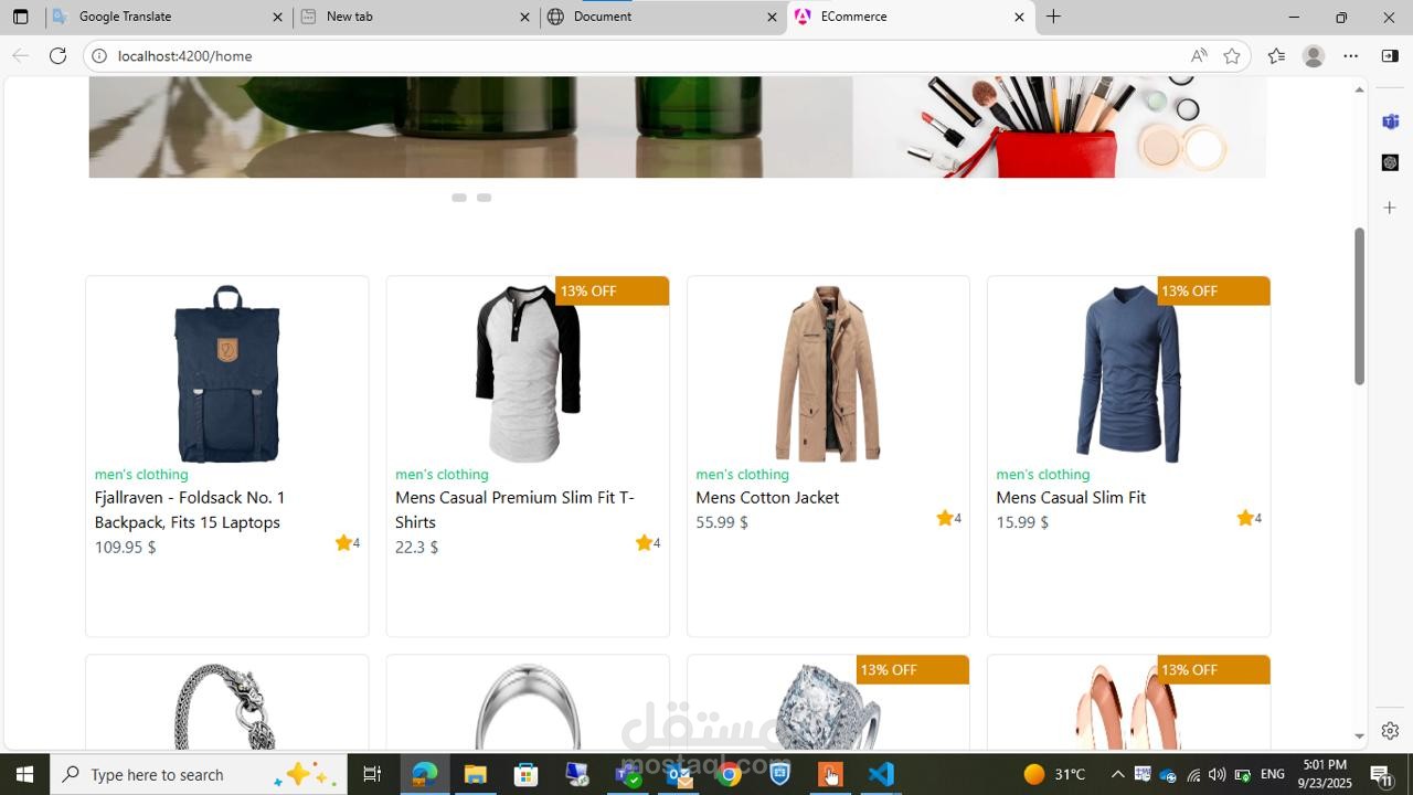 E-Commerce Web Application — ASP.NET