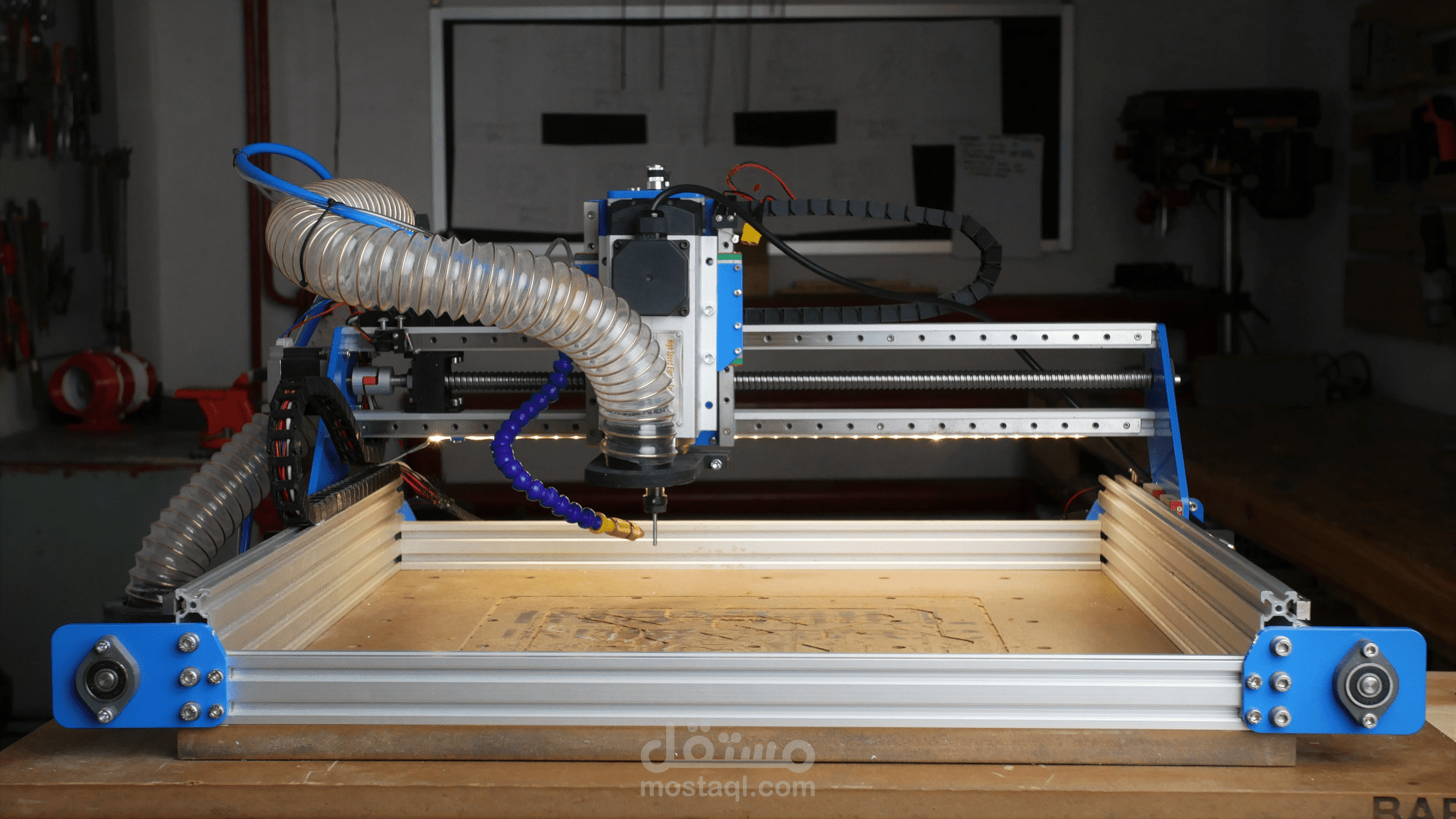 Built professional CNC machine