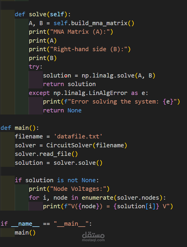 Circuits-Simulator