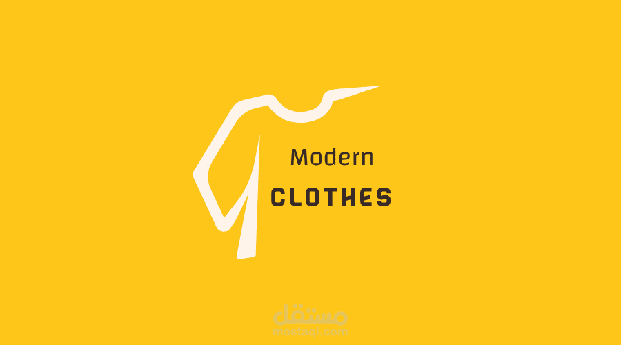 تصميم شعار Modern clothes