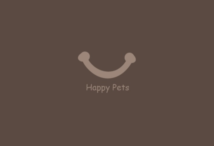 لوجو happy pets