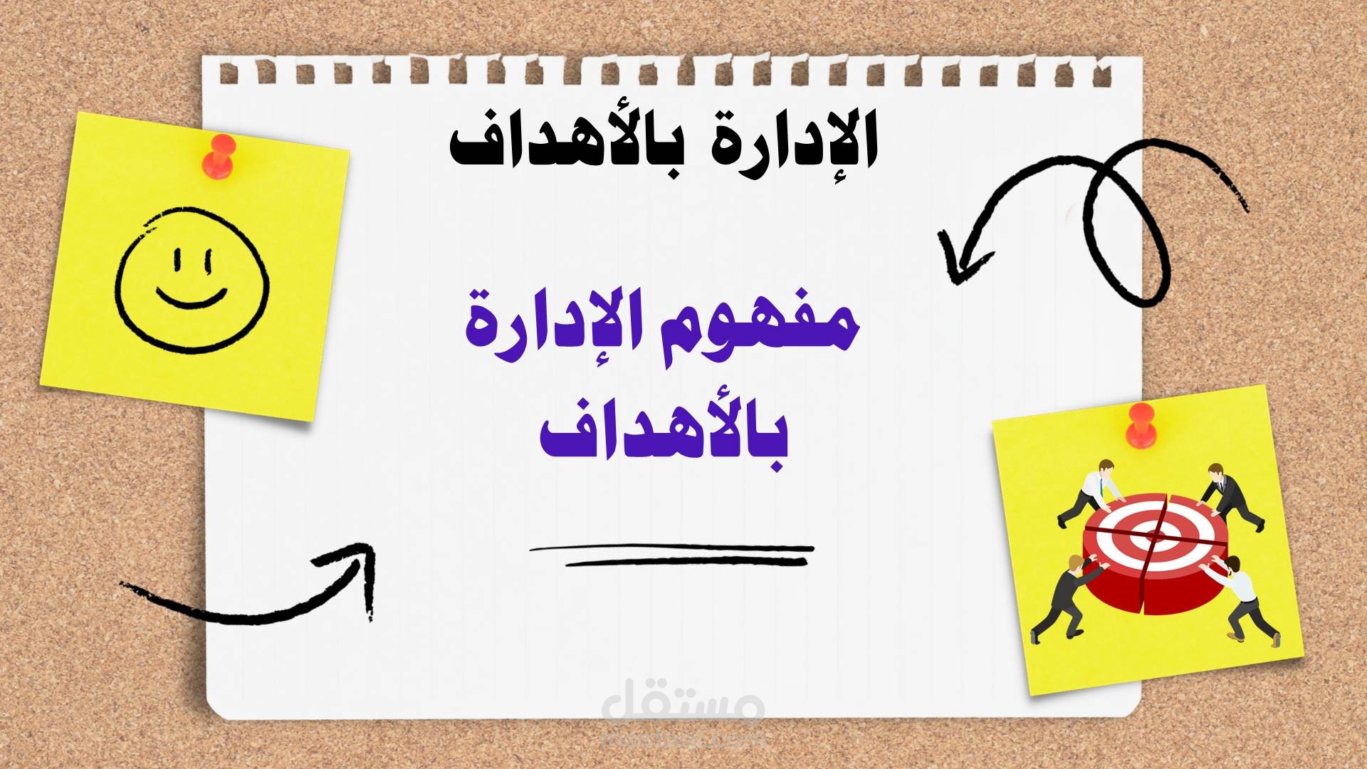 عرض تقديمي بوربوينت Powerpoint عن  الإدارة بالأهداف