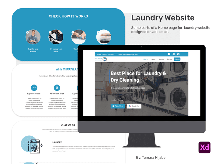Laundry website