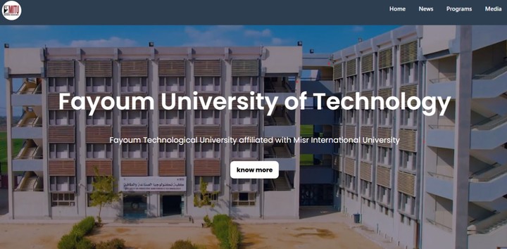 University Web Page