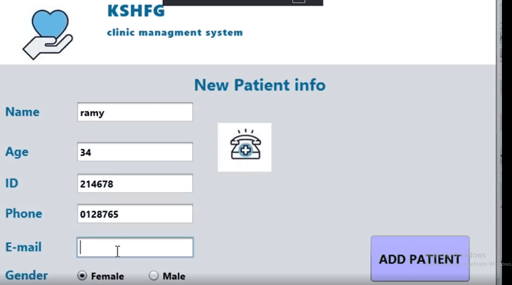 clinic managment system