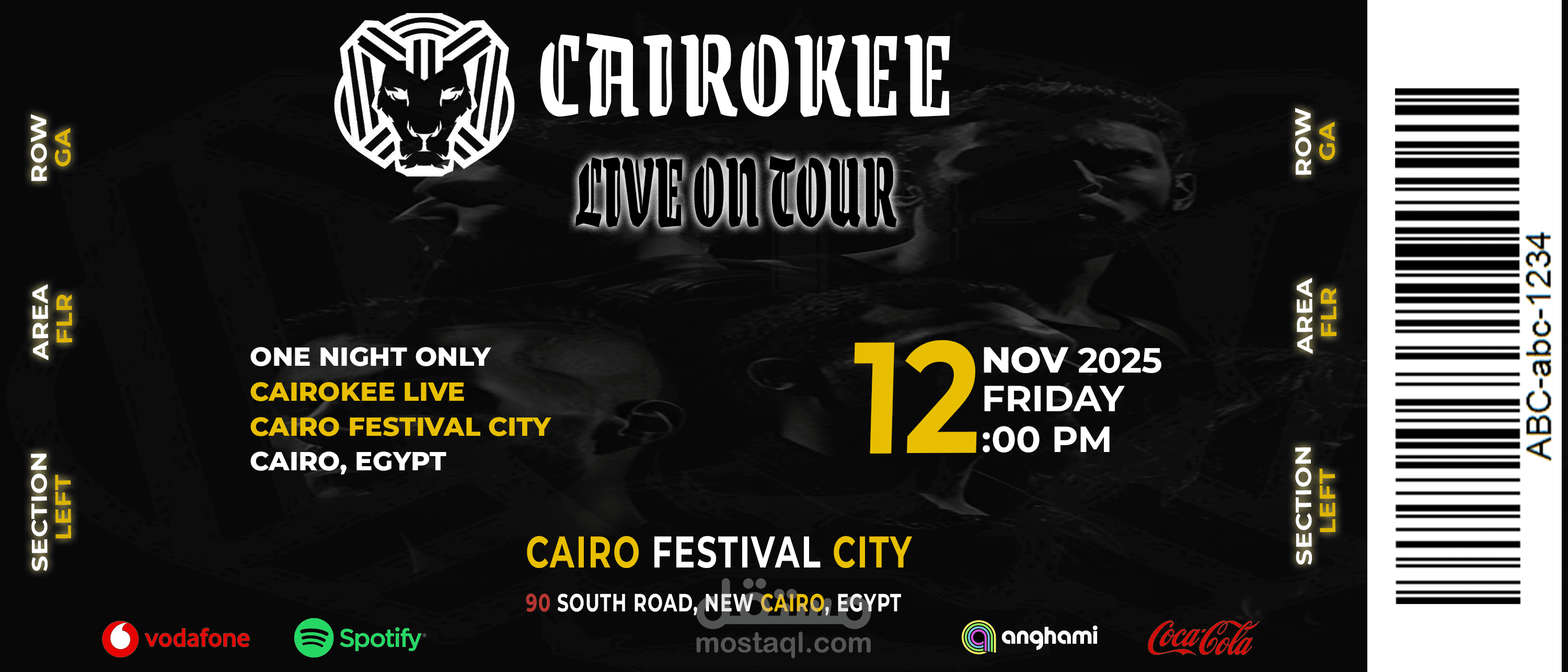 cairokee concert ticket