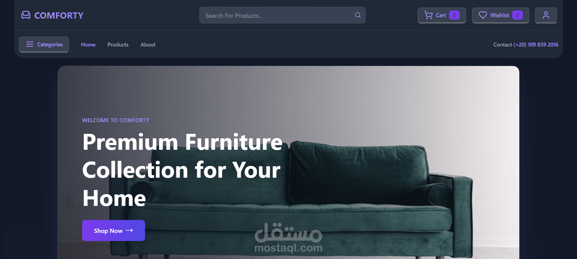 E-commerce Website