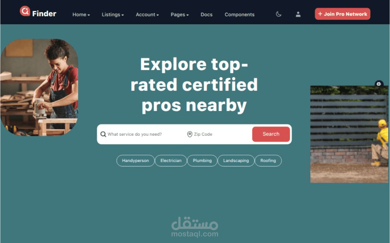Finder-Home-Page