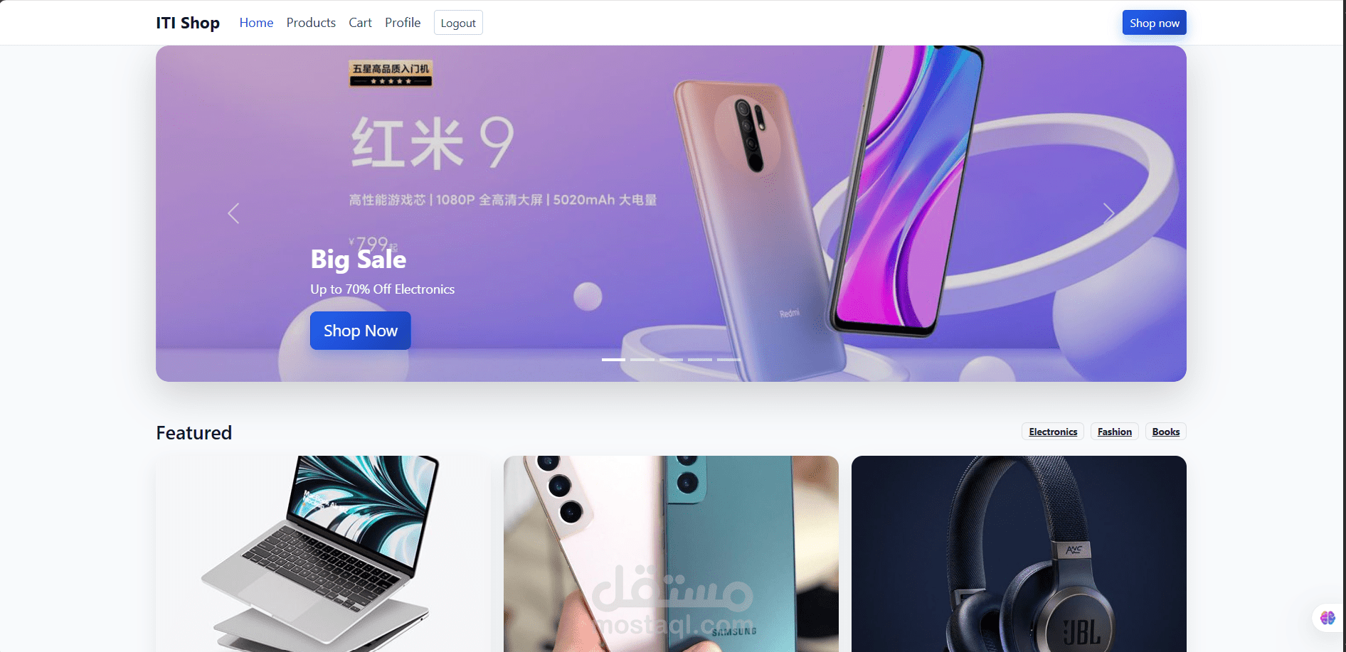 Ecommerce web App