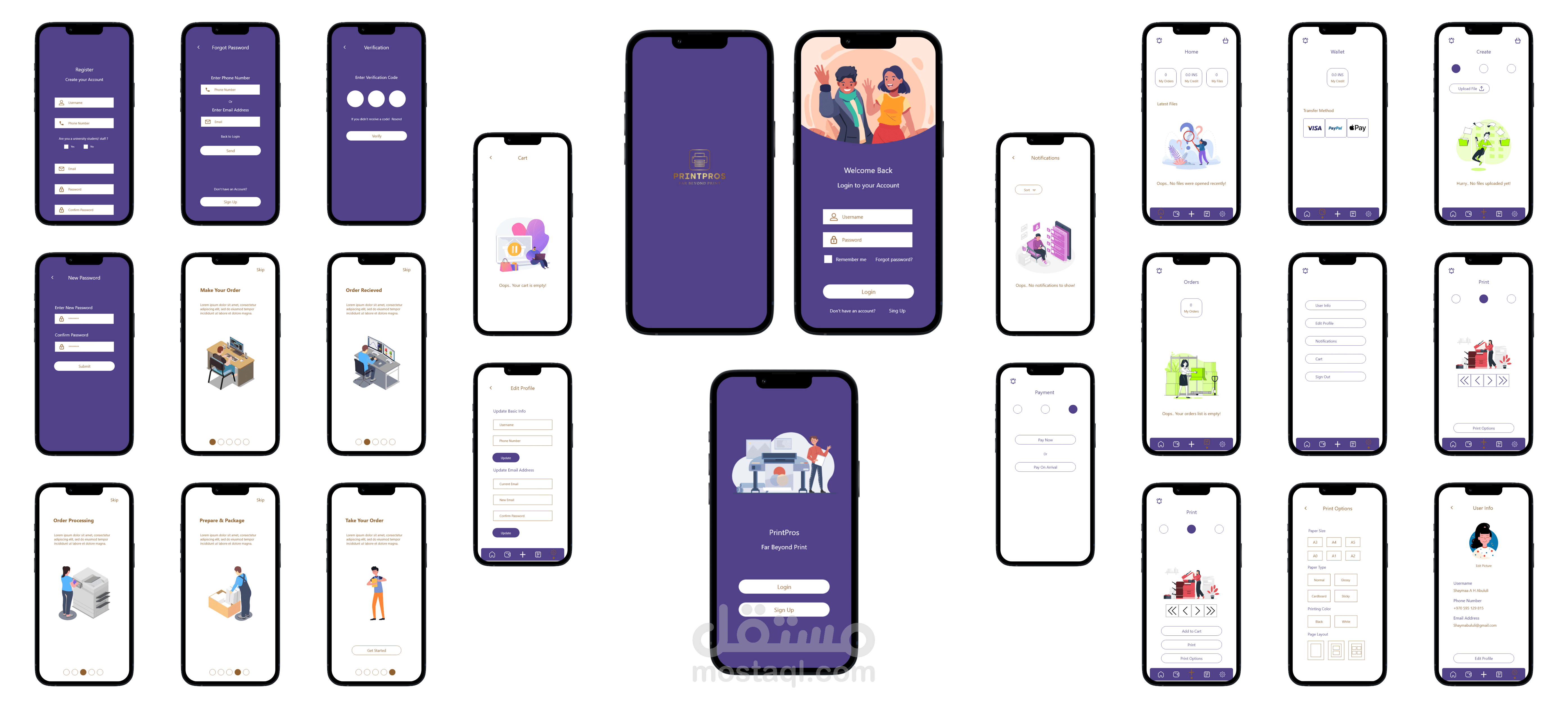 PrintPros - UI UX