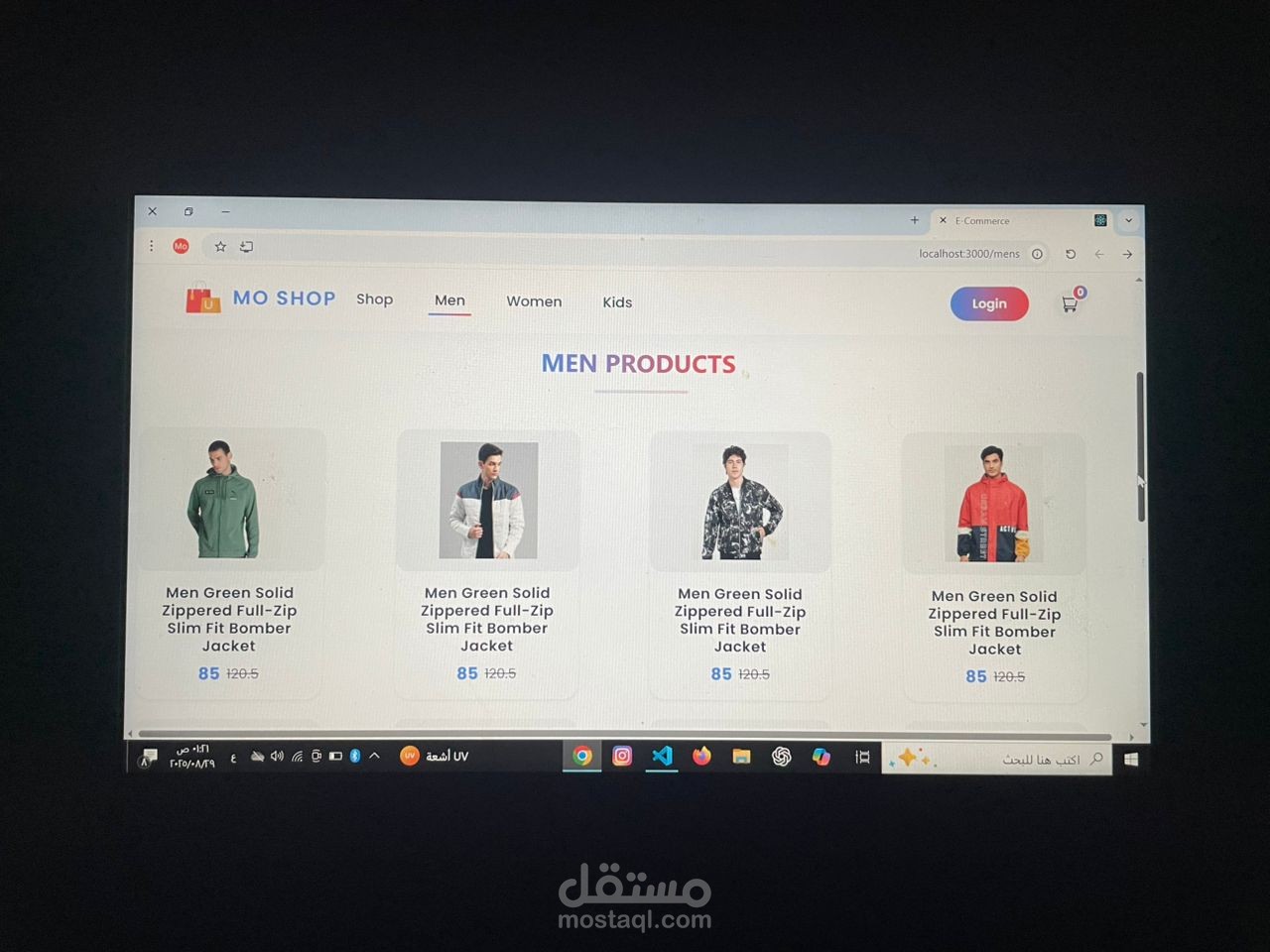 E-commerce website