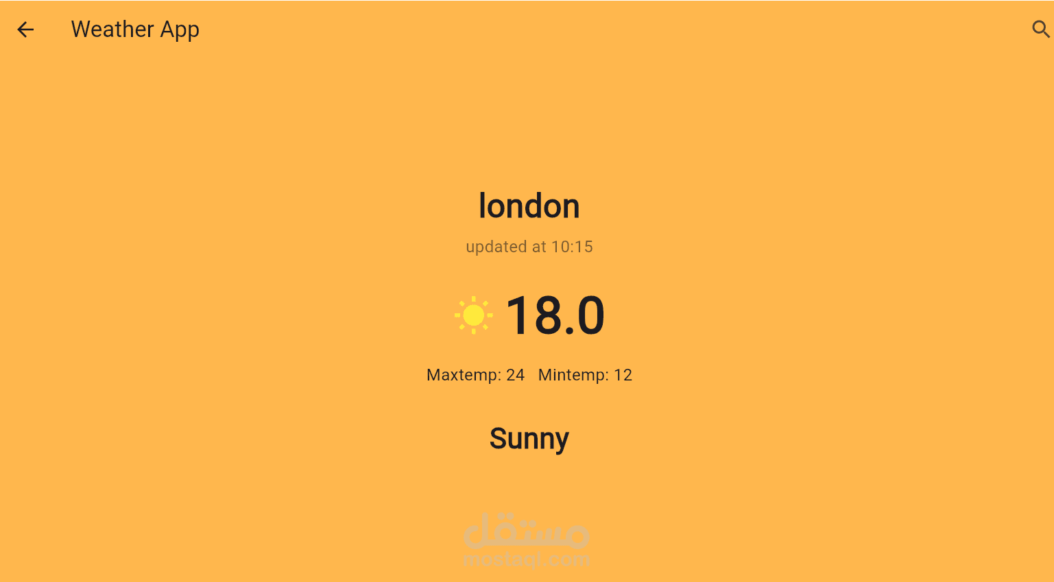 Weather Mobile App (Flutter + OpenWeather API)