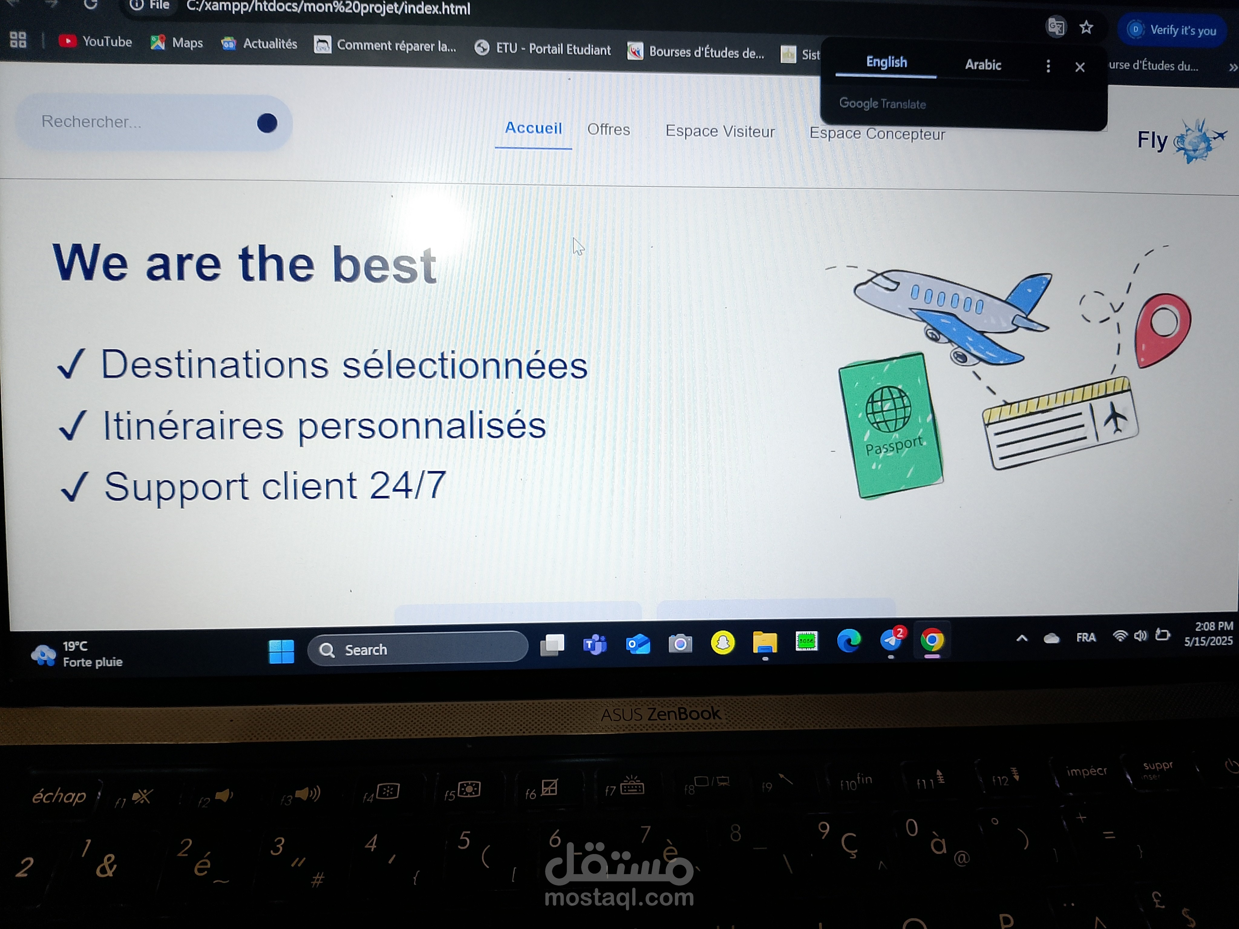 E_commerce et les sites web