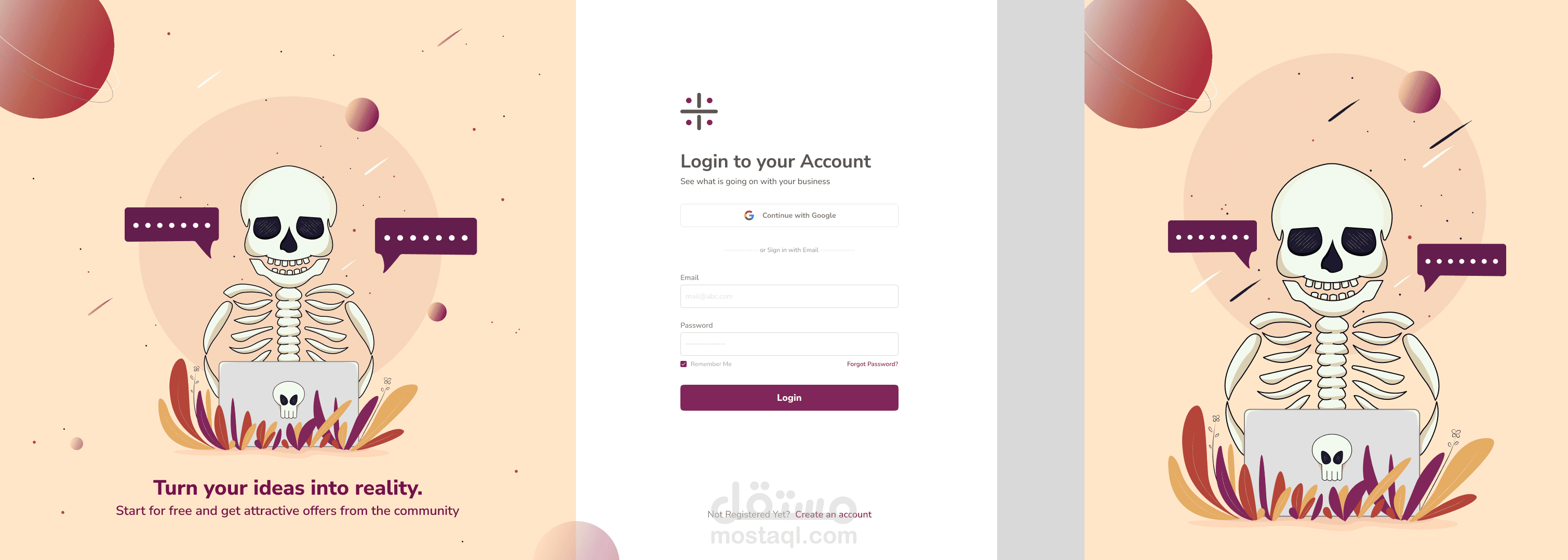 تحويل التصميم لواجهة متجاوبة