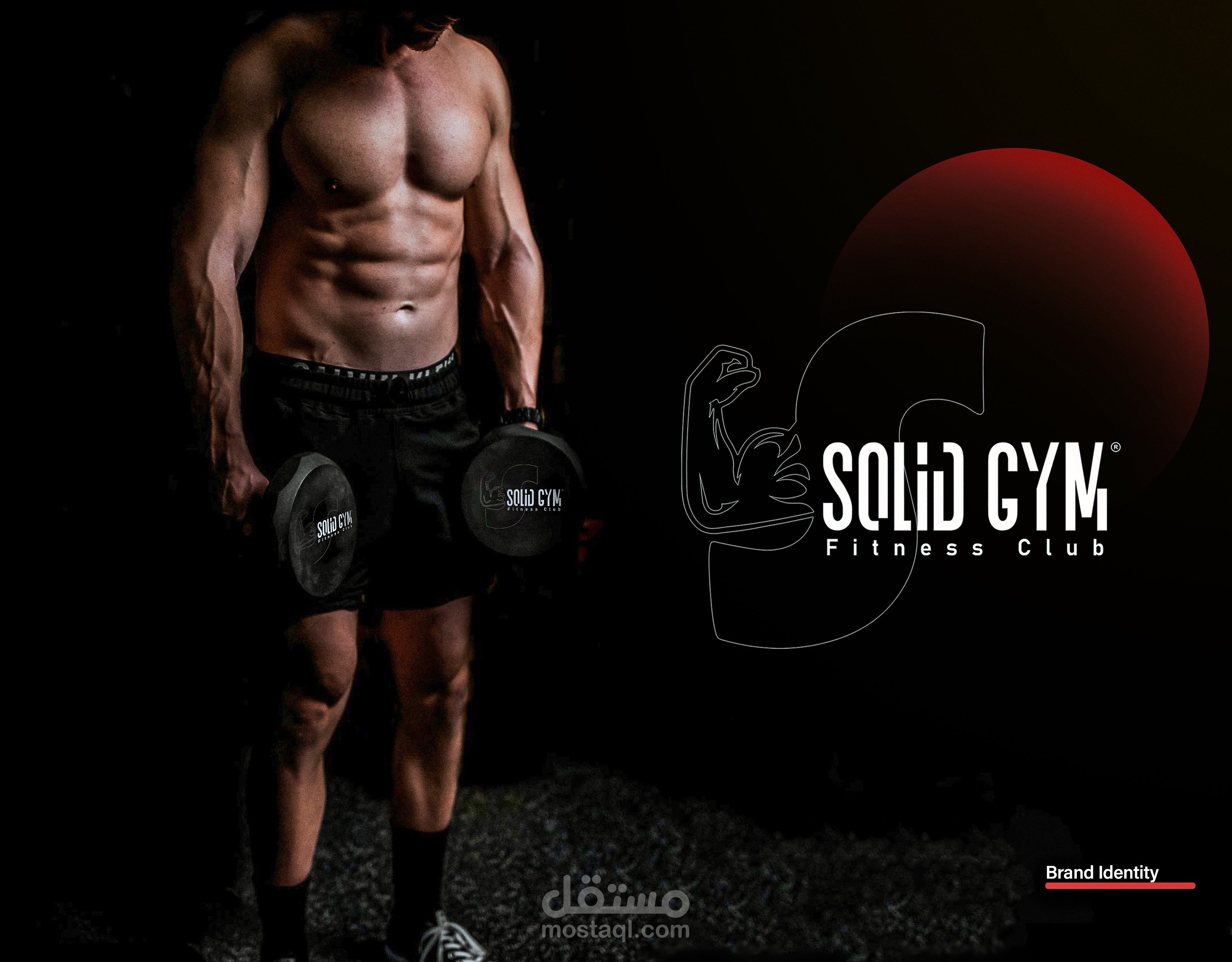 Gym Logo & Brand Identity | Solid Gym