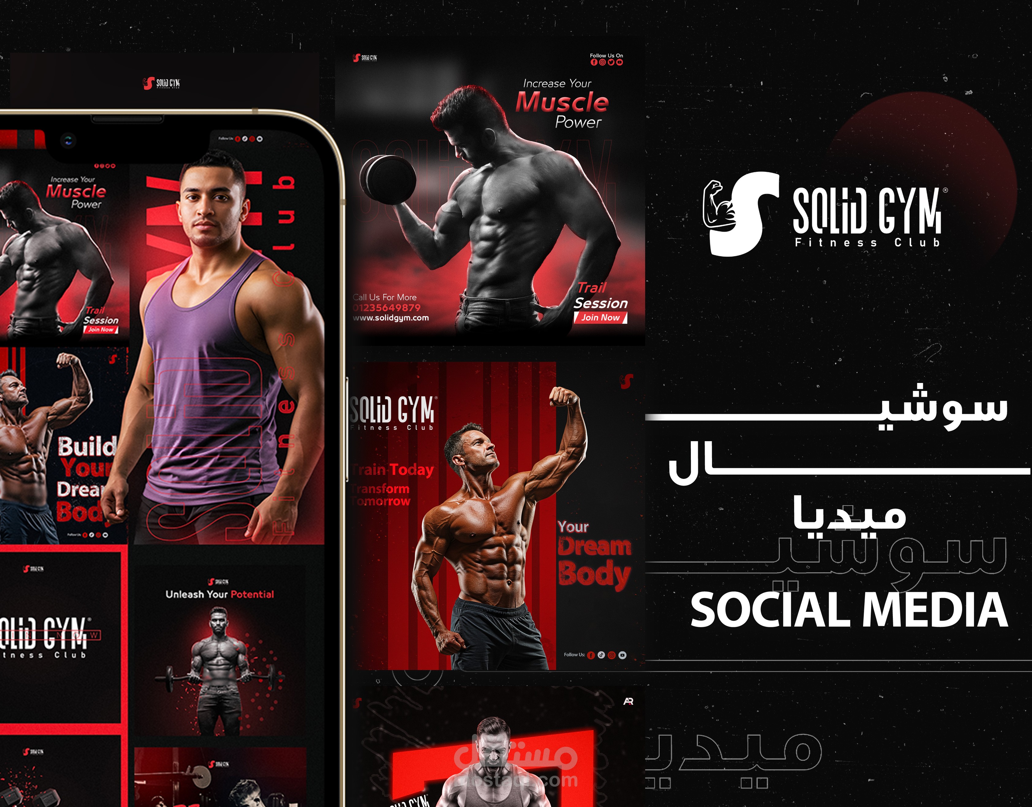 Solid Gym Social Media Posts