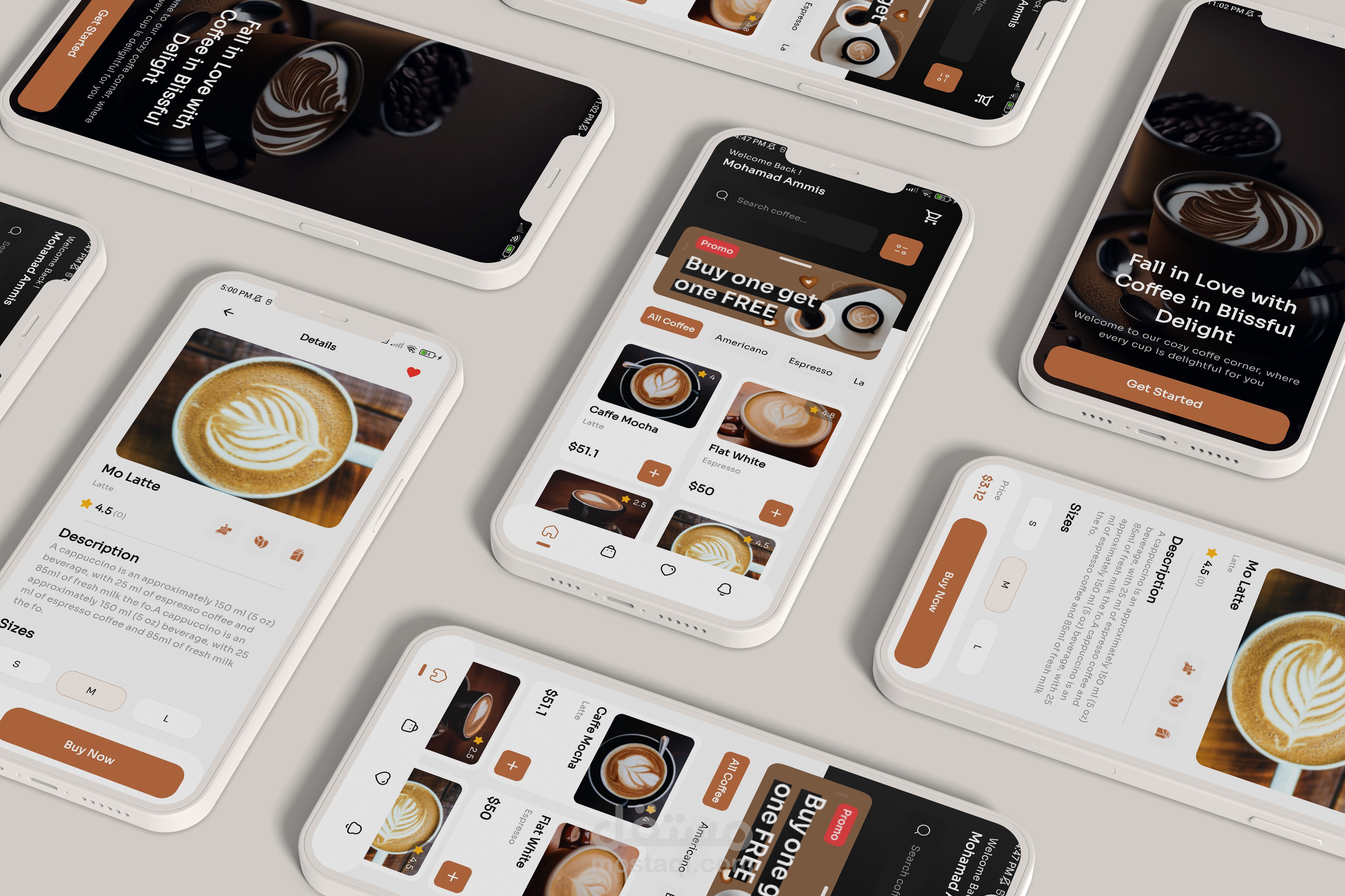 Caffeine  -  Coffee  App