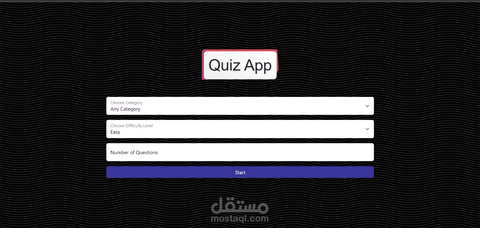 quiz app