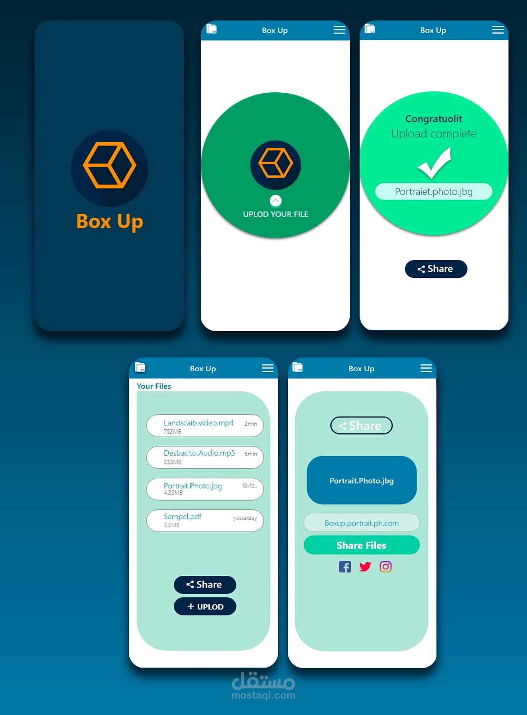 Box Up Ui | مستقل