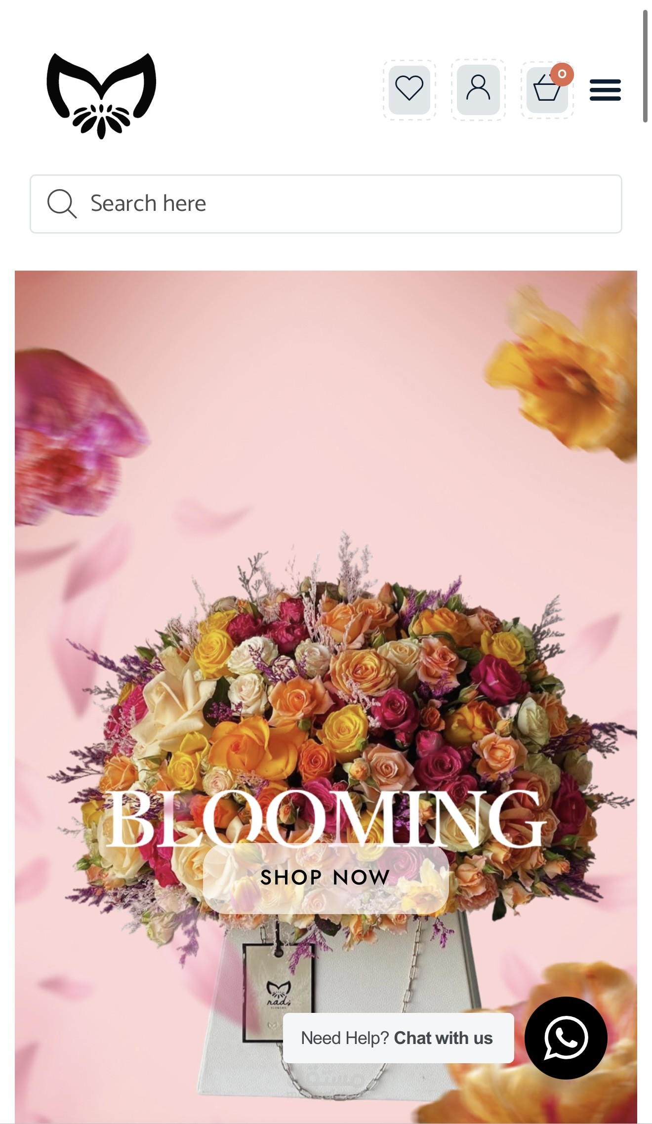 Mrad Flowers Website