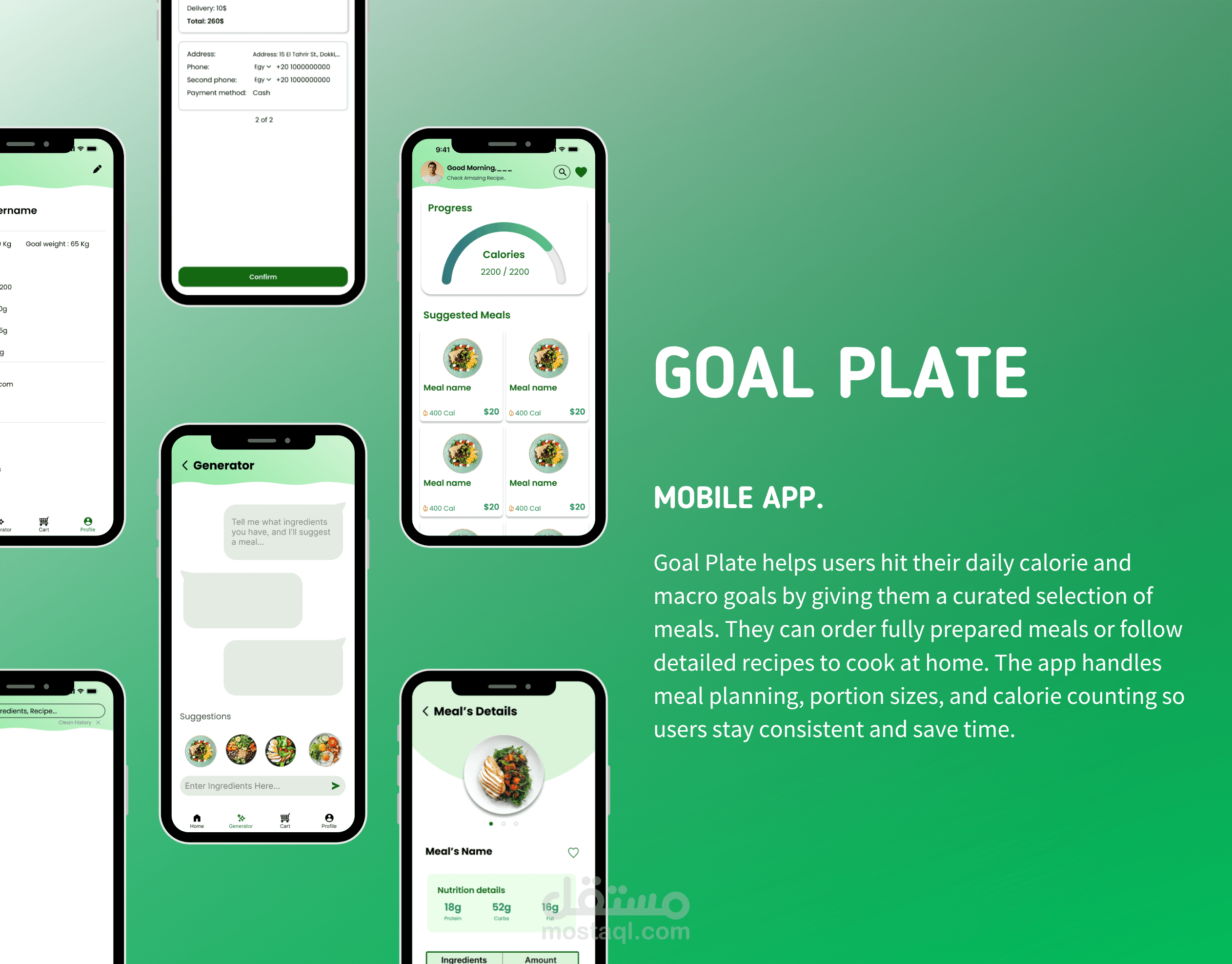Goal Plate