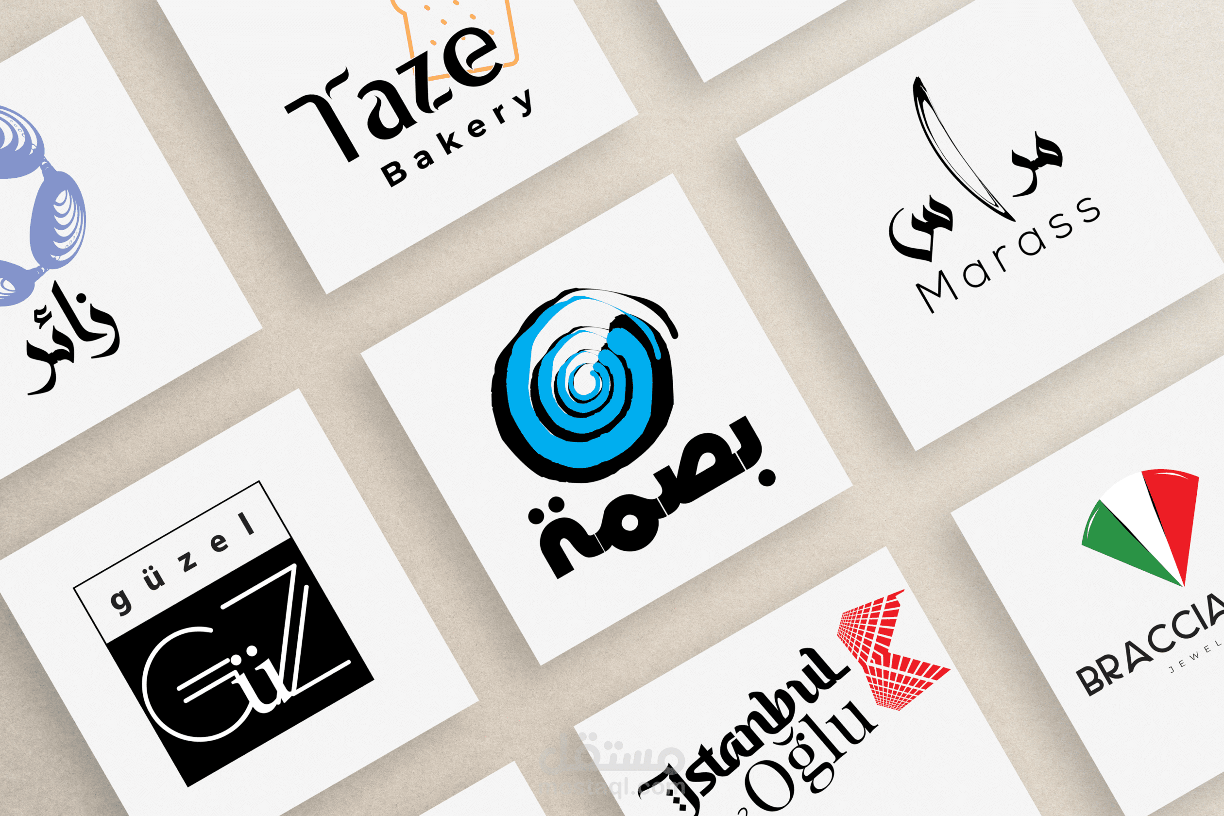 تصميم شعارات لشركات تركية و خليجية و إيطالية