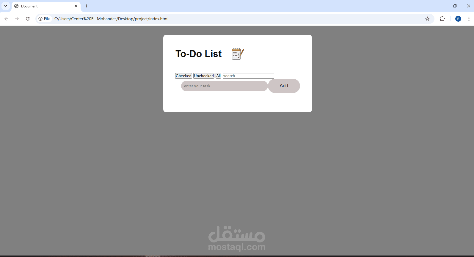 to do list