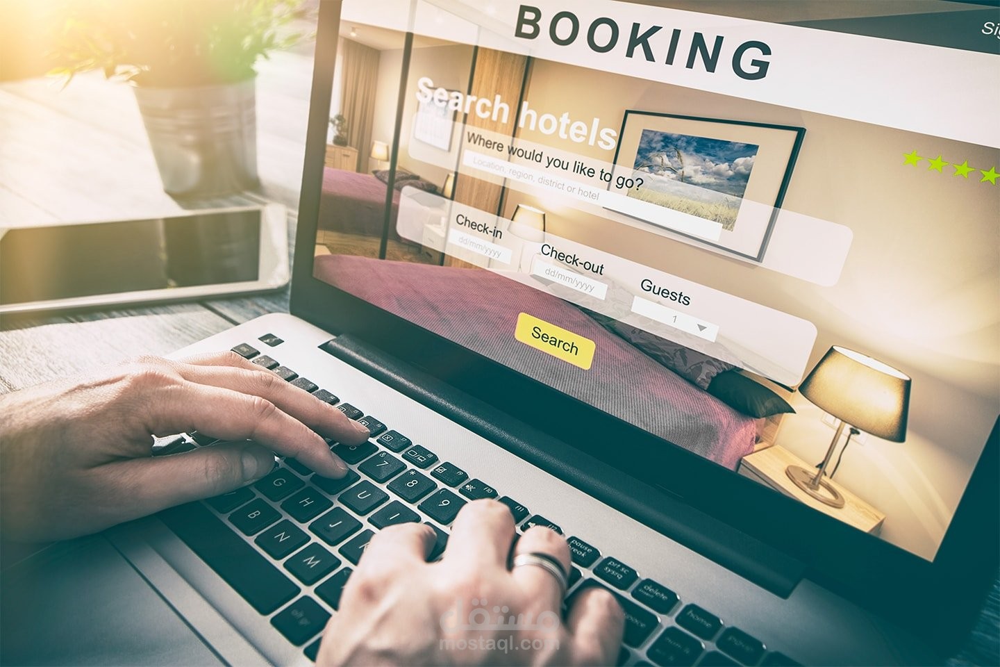 Receptionist at a Hotel, F&B Service