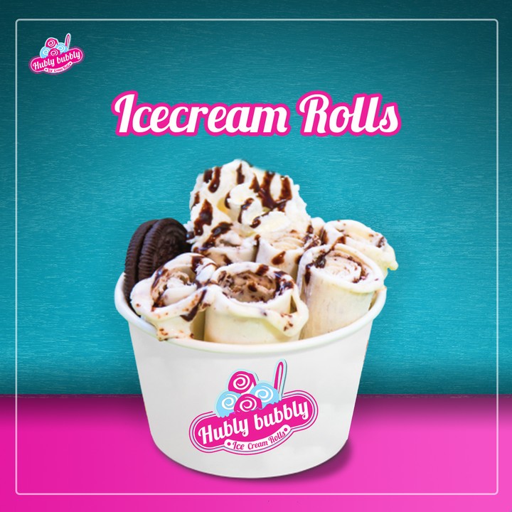 Profile and cover picture for HubblyBubbly ice cream