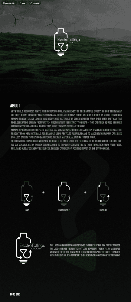 Campaign design for recycling