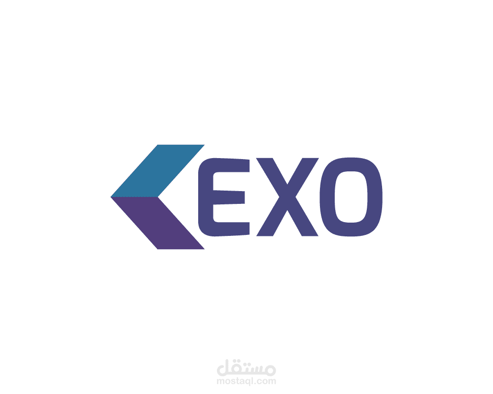 تصميم لوغو و هوية كاملة لشركة EXO