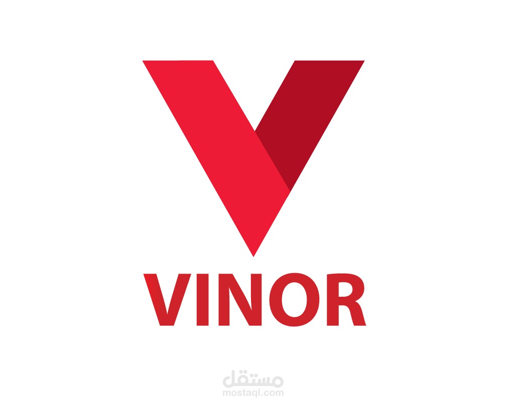 تصميم لوغو لشركة vinor