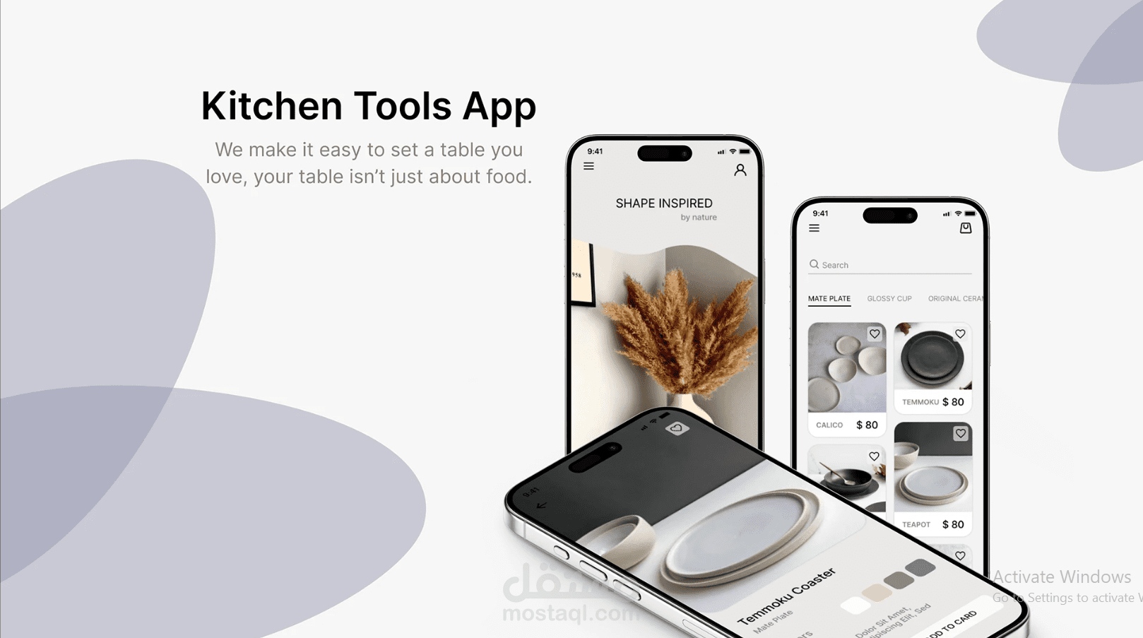 Kitchen tools app