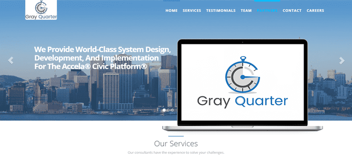 Gray Quarter Website