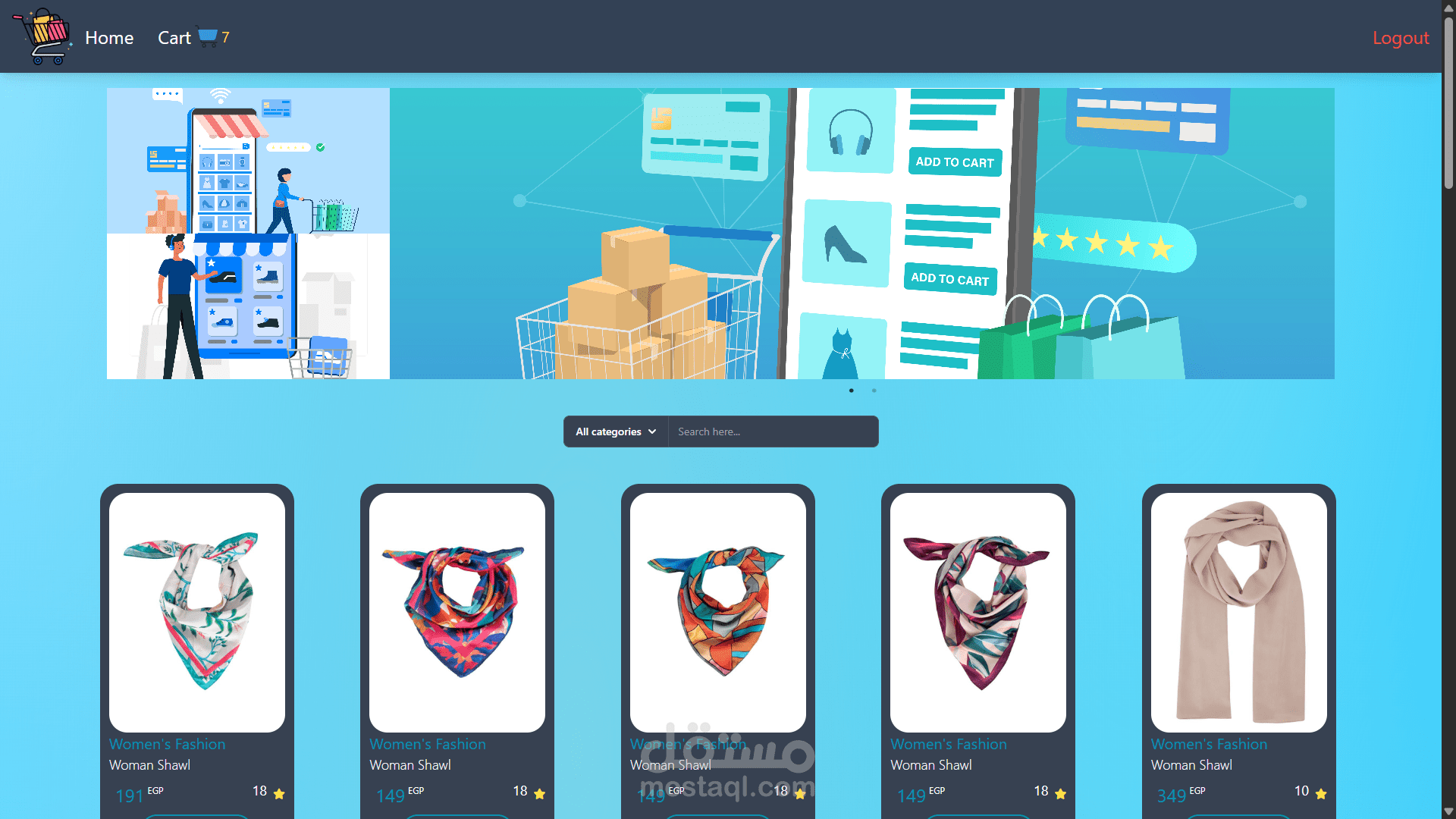 E-commerce Website